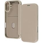RT-P52LCC/BE iPhone 17 クリアフリップケース マグネット / ベージュ レイ・アウト