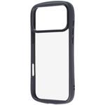 RT-P55CMD1/B iPhone 17 Pro Max ハイブリッドタフケース Puffull +レンズガードリング / ブラック レイ・アウト