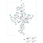 ゼノア エンジンチェーンソー G3401 部品 Carburator ゼノア