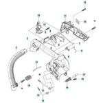 ゼノア エンジンチェーンソー GZ2700T 部品 ハンドル ゼノア