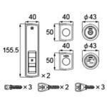 Z-1S1C-DVAS ホームマスターキー Z-1S1C-DVAS TOSTEM(LIXIL)