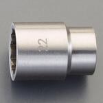 1/2"DR/19mm ソケット(ステンレス製) エスコ