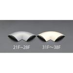 EA947HM-28F 160mm ワゴンモールコーナー(グレー) エスコ