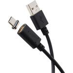 マグネット 充電ケーブル USB-C USB-A 15W 着脱式コネクタ ブレーカー内蔵 エレコム