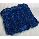 81011021B00 シングルクッション(座布団) ネオ・チンチラ 青 TURN