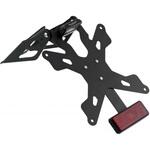 PT141B Adjustable license plate Ducati Monster 696 796 1100 EVO ブラック CNC Racing (シーエヌシーレーシング)