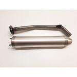 54658HF APRILIA SX 125 2008 ALUMINIUM SILENCER HOMOLOGATED Gianelli exhaust (ジャネリエキゾースト)