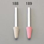 EA819GB-188 # 80・10x20mm/6mm軸 軸付ゴム砥石(ソフト) エスコ