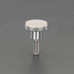 EA948BC-12A M8x30mm/Φ30mm ローレットノブ(雄ねじ/ステンレス製) エスコ