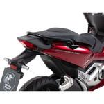 42199528 00 01 Pillion seat grab rail ブラック for Honda Forza 750 (2021-) HEPCO&BECKER (ヘプコ&ベッカー)