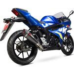 RSI121CEO Serket テーパーフルシステム カーボンファイバースリーブ Suzuki GSX-R125 2017 - 2018 Scorpion (スコーピオン)