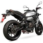 RYA103SYSCEO Serket テーパーフルシステム カーボンファイバースリーブ Yamaha XSR 700 2016 - 2018 Scorpion (スコーピオン)