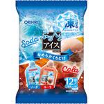 4571157250373 オリヒロ ぷるんとアイス ソーダ+コーラ 240g x12 オリヒロ