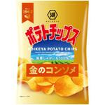 4901335118988 湖池屋 ポテトチップス 金のコンソメ 55g x 12 湖池屋