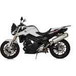 0911080S オーバル 120S スリップオンエキゾースト EG ステンレスマット BMW F 800 R 2009-2016 | 0911080S BOS (ボス)