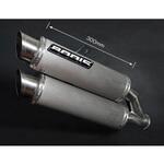 HVFR1200-003 スリップオン ステンレス(シルバー・ブラッシュト) GPC-X2 for VFR1200F (10-) EU公道走行可 BODIS (ボディス)