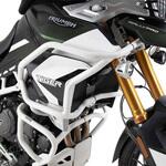 5097613 00 03 タンクガード「Rally」, ホワイト, Triumph Tiger900 / Tiger850 HEPCO&BECKER (ヘプコ&ベッカー)
