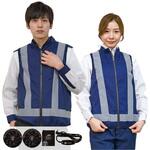 空調付き安全ベスト+大容量バッテリーセット STATUSUNI(ステータスユニ)