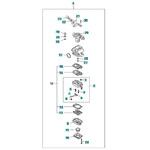 ゼノア エンジン刈払機 BKZ275 部品 Carburator, fuel supply ゼノア