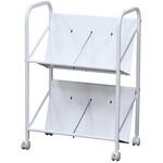 スタンダードファイルワゴン 2段 林製作所