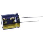 EEUFK1V222S Panasonic コンデンサ 2200μF, ,35V dc, EEUFK1V222S Panasonic(パナソニック)