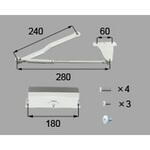ドアクローザー(ストップなし) 新日軽(LIXIL)