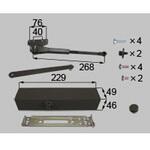 G-0002-DVAP ドアクローザ(バックチェック機構付) TOSTEM(LIXIL)