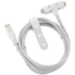 SMT-L15ST1815N USB-C/Lightningケーブル 片側切替 高耐久 1.5m オーム電機