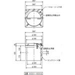 8302 ハンドホール 中荷重 鋳鉄 大阪避雷針工業(OHK)