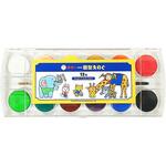 EKOKEN-12 ギターNEW 固形えのぐ 12色 寺西化学