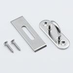 ネジ隠しカバー付き スリムアイプレート ノムラテック ネジ隠しカバー付き スリムアイプレート ノムラテック