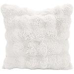 ふわとろクッションカバー ホワイト 45×45cm 万方商事 ふわとろクッションカバー ホワイト 45×45cm 万方商事