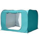 ワンタッチ式 プライバシーテント グリーン 万方商事 ワンタッチ式 プライバシーテント グリーン 万方商事