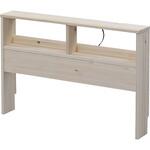 掃除がしやすい ヘッドボード 後付け コンセント付き YAMAZEN(山善) 掃除がしやすい ヘッドボード 後付け コンセント付き YAMAZEN(山善)