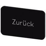 3SU1900-0AD16-0AG0 凡例プレート 1袋 10個入 SIEMENS