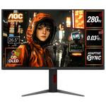 【#推しAOC】ゲーミングディスプレイ 26.5型/2560×1440/ブラック AOC