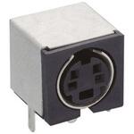 TM-0508 A/4 DINソケット 4極 メス スルーホール 1セット 125個入 LUMBERG