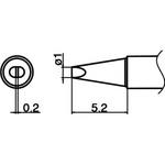 こて先(T35・鉛フリーはんだ対応・400℃) HAKKO(白光)
