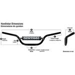 RENTHAL TWINWALL HANDLEBAR | 997-01-GN-02-185 Renthal(レンサル)