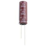 高周波平滑用アルミニウム電解コンデンサ 25V 2200uF(105℃・超低Z・超低ESR) 日本ケミコン