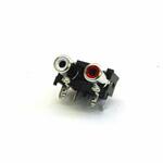 RCAジャック 赤白(2連)基板取付型 LINKMAN