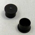 S-Video(S端子)用コネクタ保護キャップ(黒 低背タイプ 6個入) テクノベインズ