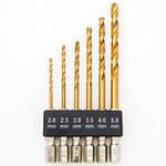 六角軸ドリルセット TiNコート モノタロウ