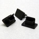 USB Mini-B用コネクタ保護キャップ(黒 つまみなし 6個入) テクノベインズ