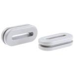 633-06078 HV1607-PVC-FR-GY 配線グロメット ケーブルグロメット 最大ケーブル径:29mm 1袋 100個入 ヘラマンタイトン(旧:タイトン)
