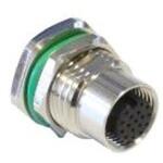 PXMBNI12FPF17AFLM16001 丸型コネクタ 17極 M12 ケーブルマウント パネルマウント 1箱 25個入 BULGIN