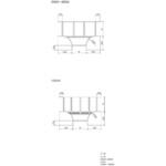 スチール製 ケーブルラック T型分岐ラック カナフジ電工