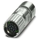 産業用丸形コネクタ 17極 17 mm ケーブルマウント フエニックス・コンタクト