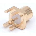 MCX-J-EL(75Ω) MCX型コネクタ/プリント基板用レセプタクル MCXシリーズ トーコネ(旧:東洋コネクター)