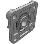 フランジ付きベアリングユニット 4穴 22.25mm SKF(日本エスケイエフ)